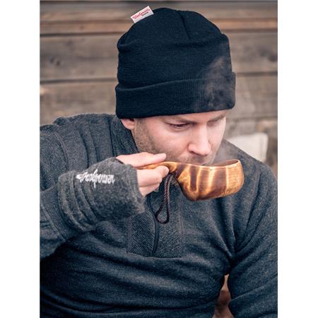 SUÉTER UNISSEXO WOOLPOWER ZIP TURTLENECK 200 - CINZA