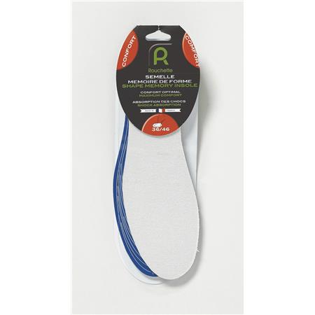 SUOLE - BIANCO ROUCHETTE MÉMOIRE DE FORME - BLANC