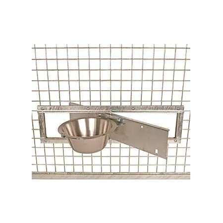 SUPPORT DOUBLE PIVOTANT POUR CHENIL DIFAC