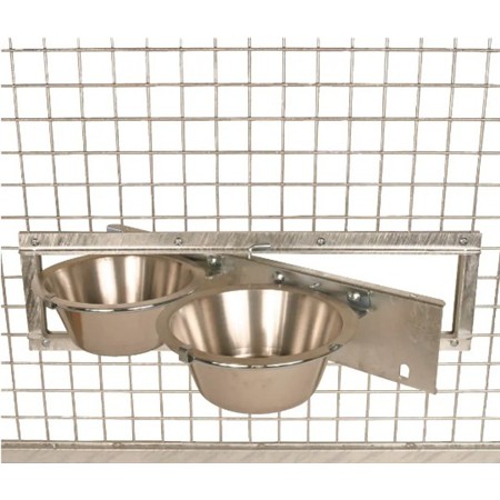 SUPPORT DOUBLE PIVOTANT POUR CHENIL DIFAC