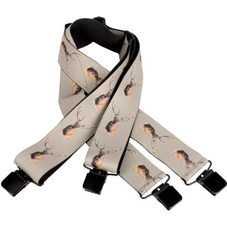 Suspenders Somlys 170 Deer-Pattern Elastics