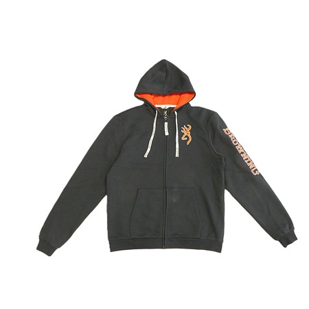 Sweat Browning Zippé Snapshot Smu - Bleu - Xl