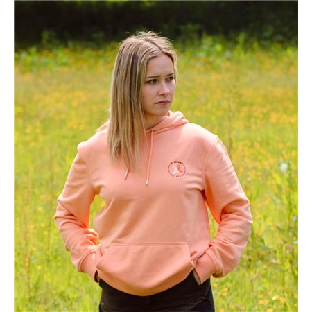 Sweat Femme Le Pairon Bécassier À Capuche - Saumon