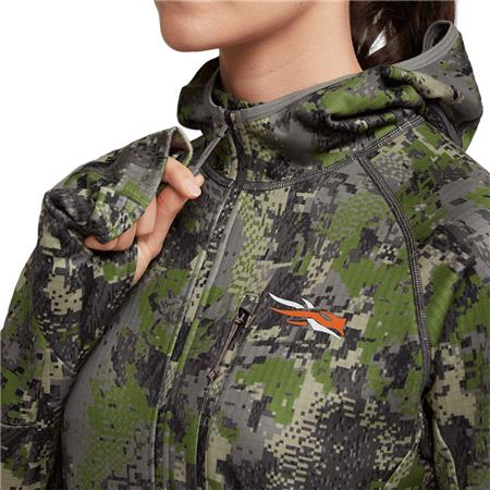 SWEAT FEMME SITKA FANATIC HOODIE - OPTIFADE COVER