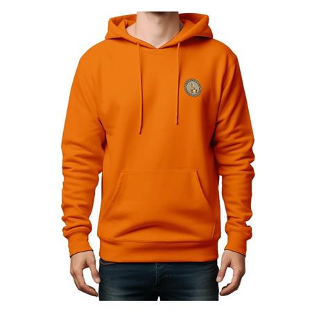 SWEAT HOMME BARTAVEL BÉCASSE - ORANGE