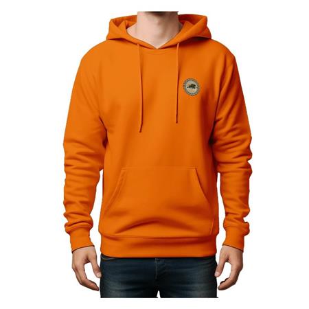 SWEAT HOMME BARTAVEL SOLITAIRE - ORANGE