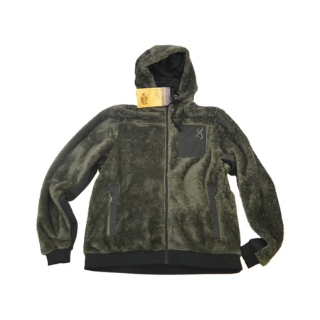 Sweat Homme Browning Warm Snapshot Sherpa - Vert - Xxl