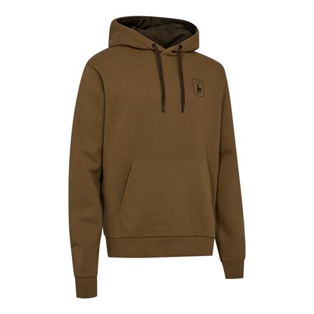 SWEAT HOMME DEERHUNTER LOGO HOODIE - BUTTERNUT