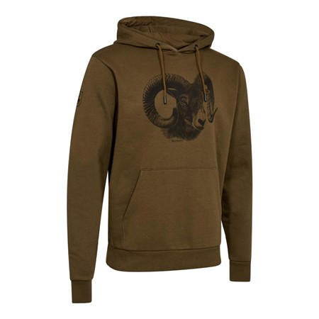 Sweat Homme Deerhunter Tristan Hoodie - Dark Earth