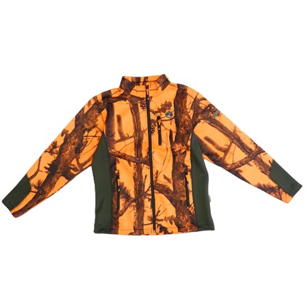 Sweat Homme Percussion Zippé - Ghost Camo Blaze - S