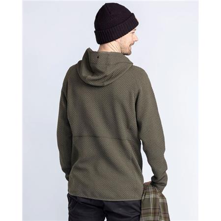 SWEAT HOMME PINEWOOD EVERYDAY TRAVEL FULL ZIP - VERT