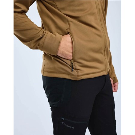 SWEAT HOMME PINEWOOD FINNVEDEN HOODIE - D.SANDSTONE