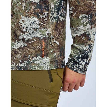 SWEAT HOMME PINEWOOD FURUDAL CAMOU INSECTSAFE HOODIE - STRATA