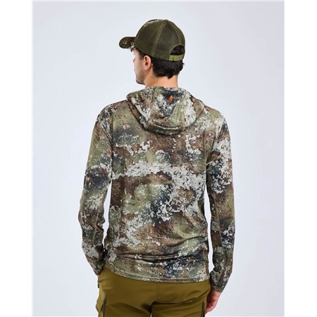 SWEAT HOMME PINEWOOD FURUDAL CAMOU INSECTSAFE HOODIE - STRATA
