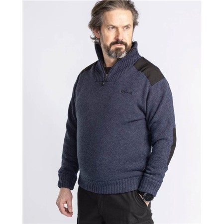 SWEAT HOMME PINEWOOD HURRICANE - MARINE