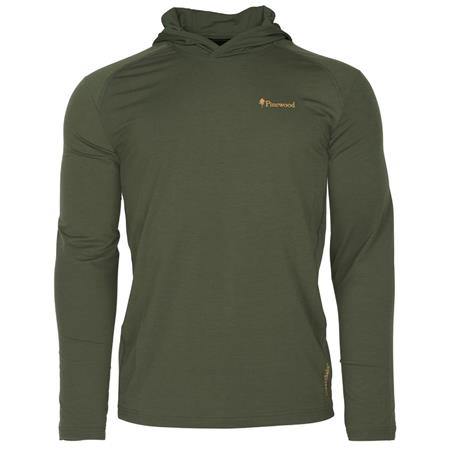 Sweat Homme Pinewood Insectsafe Function Hoodie - Vert