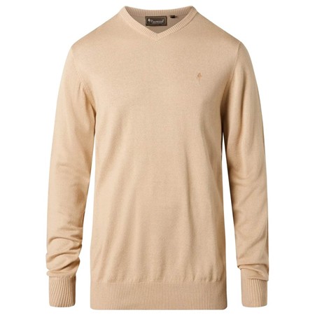 Sweat Homme Pinewood Värnamo Merino - D.Sandstone