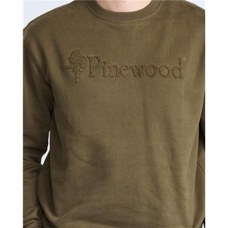 SWEAT HOMME PINEWOOD VÄRNAMO PW LOGO - VERT