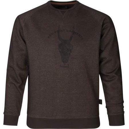 Sweat Homme Seeland Key-Point - Marron