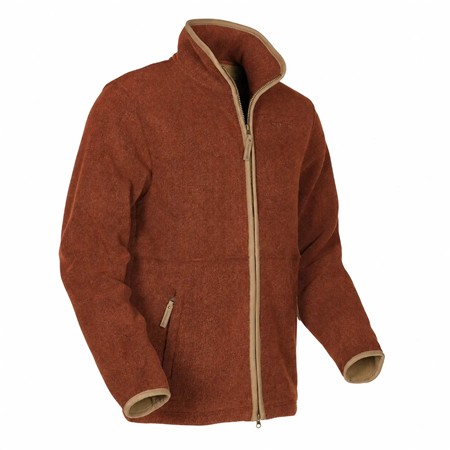 SWEAT HOMME SWEDTEAM CREST FLEECE SWEATER - DARK ORANGE