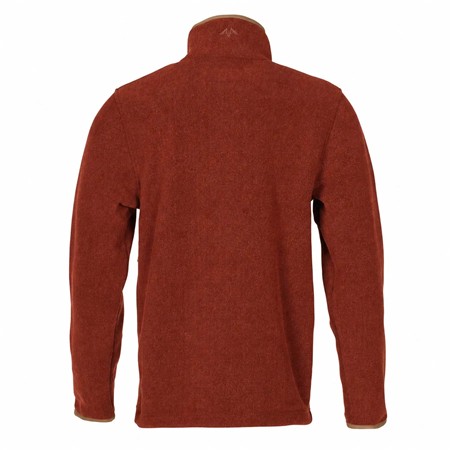 SWEAT HOMME SWEDTEAM CREST FLEECE SWEATER - DARK ORANGE