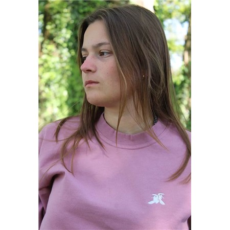 Sweat Junior Le Pairon Bécassier Octobre - Rose