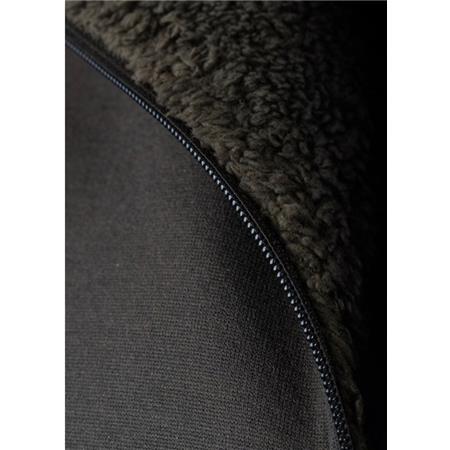 SWEAT MAN - GROEN TREELAND CAPUCHON MET RITSSLUITING T104 - VERDE - GROEN