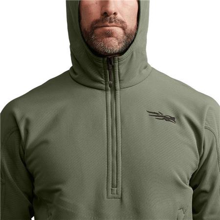 SWEAT MANNEN SITKA ALPHA HOODIE - OLIVE GREEN