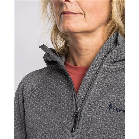 SWEAT TIL KVINDER PINEWOOD EVERYDAY TRAVEL HOODIE W - GRÅ