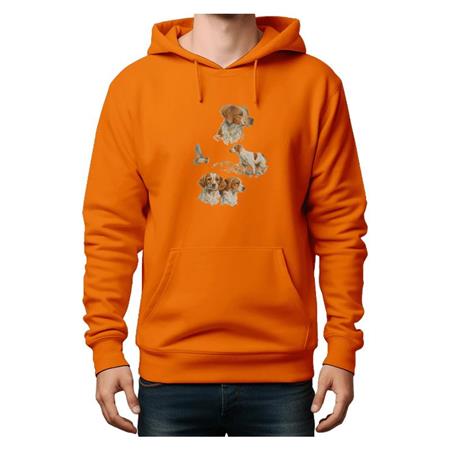 Sweat Til Mænd Bartavel 4 Spaniels - Orange