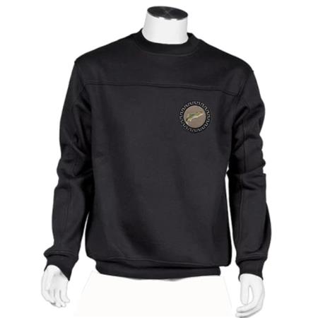Sweat Voor Mannen Met Ronde Hals - Zwart Bartavel Nature Forel Cuello Redondo - Negro Ronde Hals - Zwart