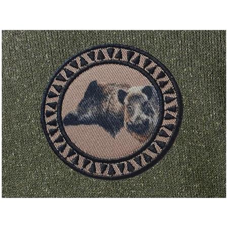 SWEATER TIL MÆND BARTAVEL P61 V1 V-HALS - CHOKOLADE