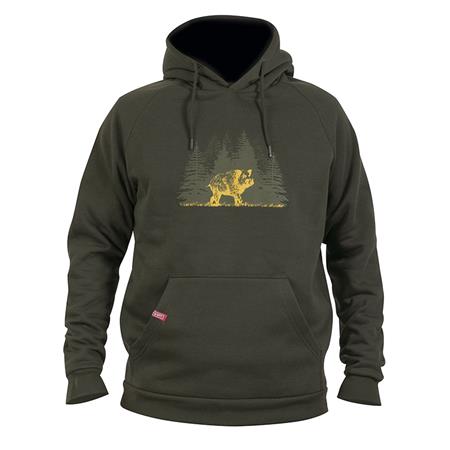 Sweatshirt Herre Hart Branded-H Wildboar Hoodie - Grøn