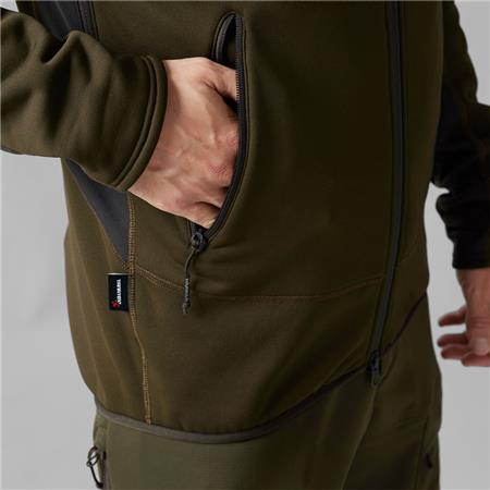 SWEATSHIRT TIL HERRE HARKILA DEER STALKER - GRØN/BRUN
