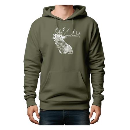 Sweatshirt Til Mænd Bartavel Hjort - Kaki