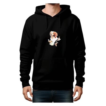 Sweatshirt Til Mænd Bartavel Spaniel/Hare - Sort