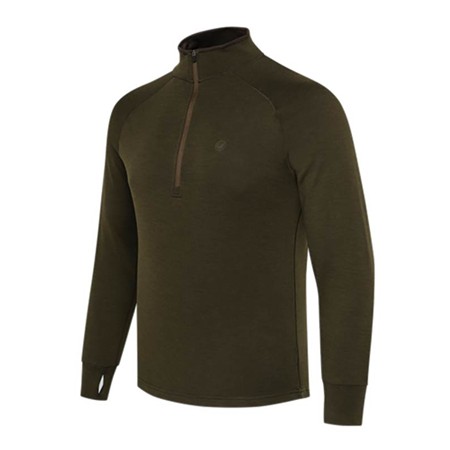 Sweatshirt Til Mænd Beretta Glider Merino Half Zip Sweater - Grøn Mos
