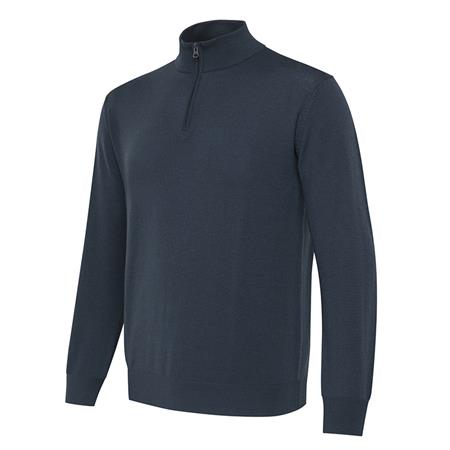 Sweatshirt Til Mænd Beretta Merino Half Zip - Ebenholt