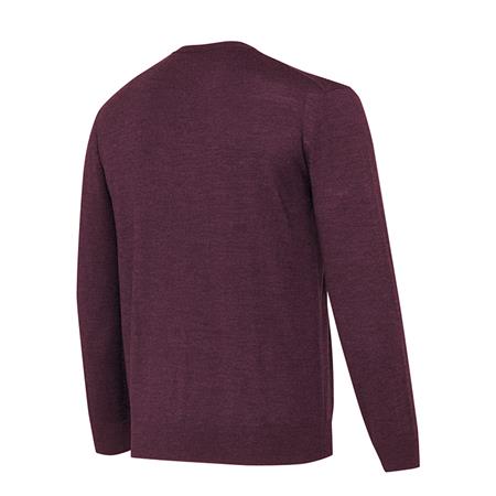 SWEATSHIRT TIL MÆND BERETTA MERINO V-NECK - CORDOVAN SPIRIT