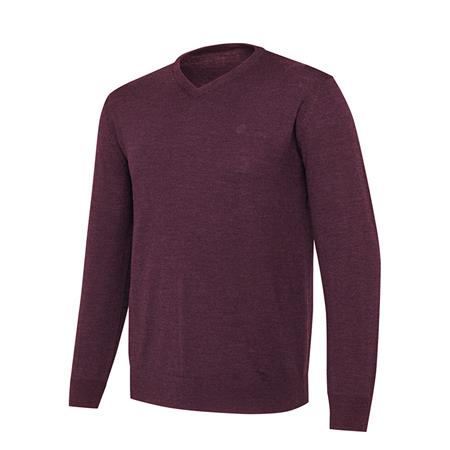 Sweatshirt Til Mænd Beretta Merino V-Neck - Cordovan Spirit