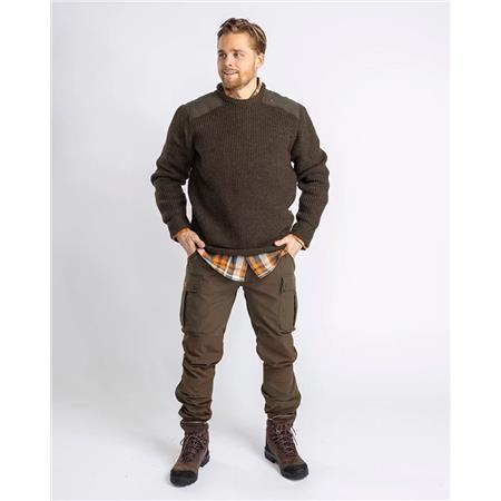 SWEATSHIRT TIL MÆND PINEWOOD LAPPLAND ROUGH - GRØN