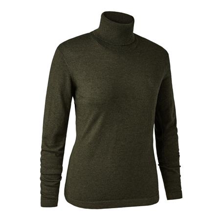 Sweter Damski Deerhunter Lady Darlington Roll Neck - Zielony
