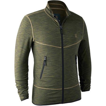 Sweter Męski Deerhunter Norden Insulated Fleece Jacket - Zielony Melanż