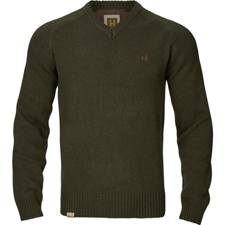 Sweter Męski Harkila Vincent Merino V-Neck - Rosin