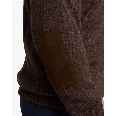 SWETER MĘSKI PINEWOOD HURRICANE - BRĄZOWY