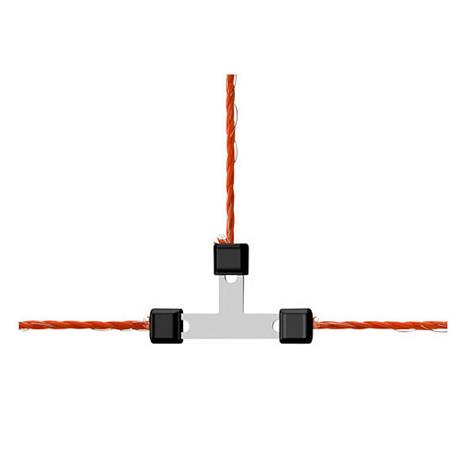 T-Schnurverbinder Ako Litzclip Für Schnur Bis 3 Mm Max
