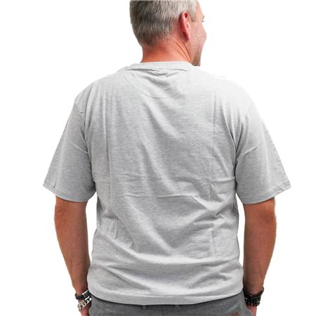 T-SHIRT CACCIA UOMO CHASSEUR.COM - GRIGIO