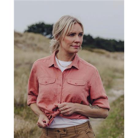 T-SHIRT DAMSKI Z KRÓTKIM RĘKAWEM PINEWOOD 3-PACK - BIAŁY/PINE/LANTANA