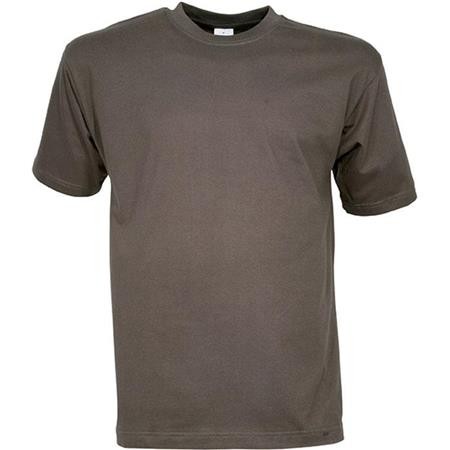 T-Shirt De Mangas Curtas Para Homem Percussion - Kaki