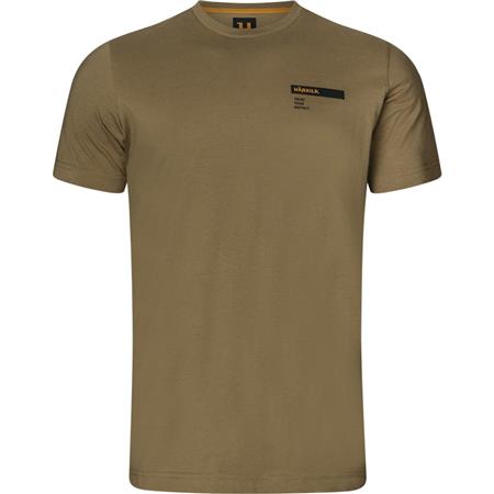 T-Shirt Herr Harkila Logo Band - Brons